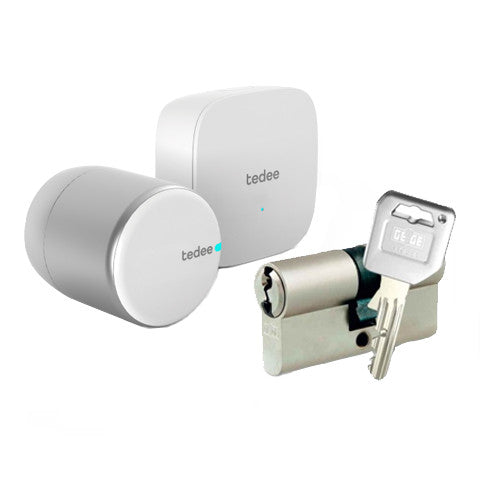 Serrure connectée WiFi Tedee PRO : contrôle à distance idéal pour Airbnb et locations